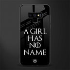 arya stark glass case for samsung galaxy note 9 image