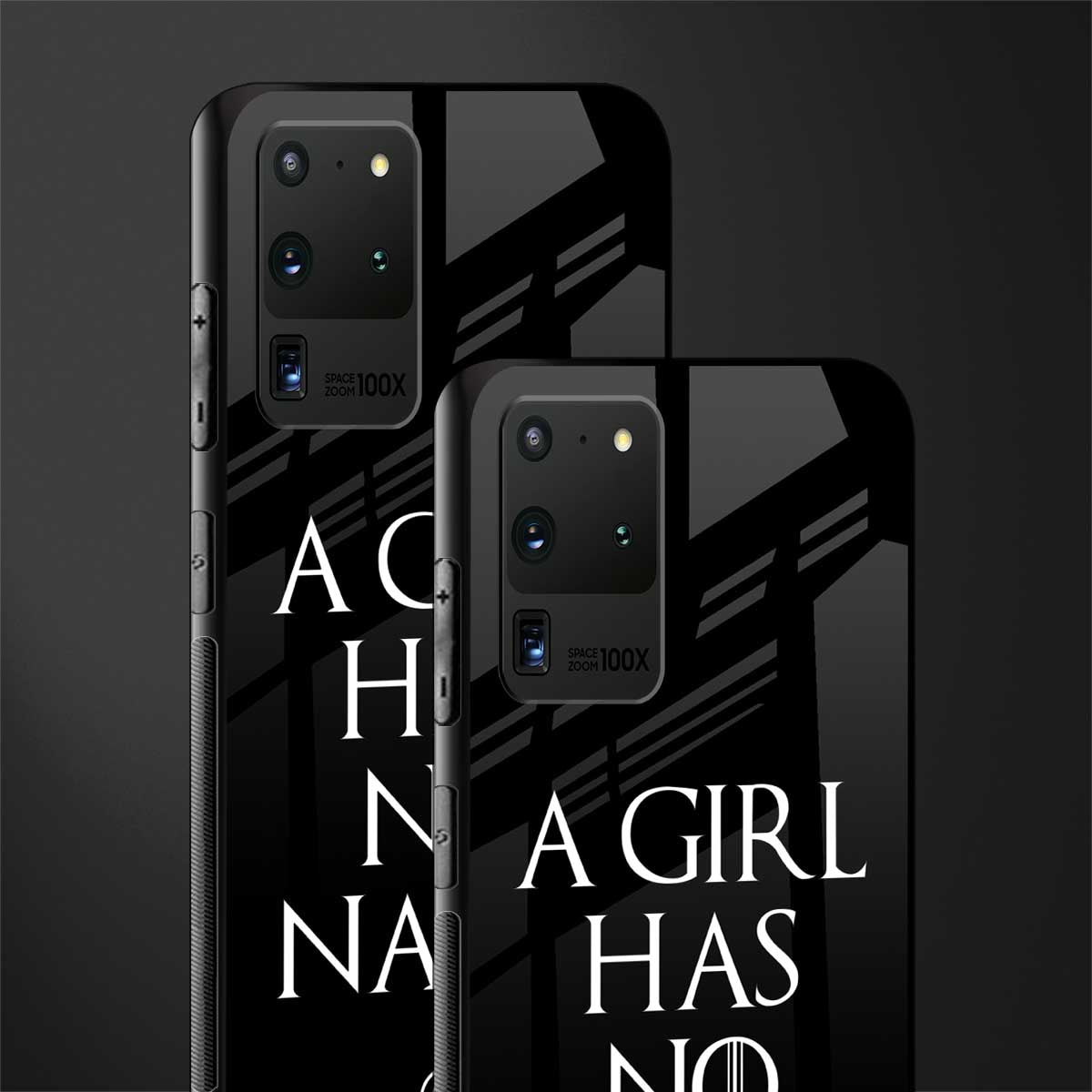 arya stark glass case for samsung galaxy s20 ultra image-2