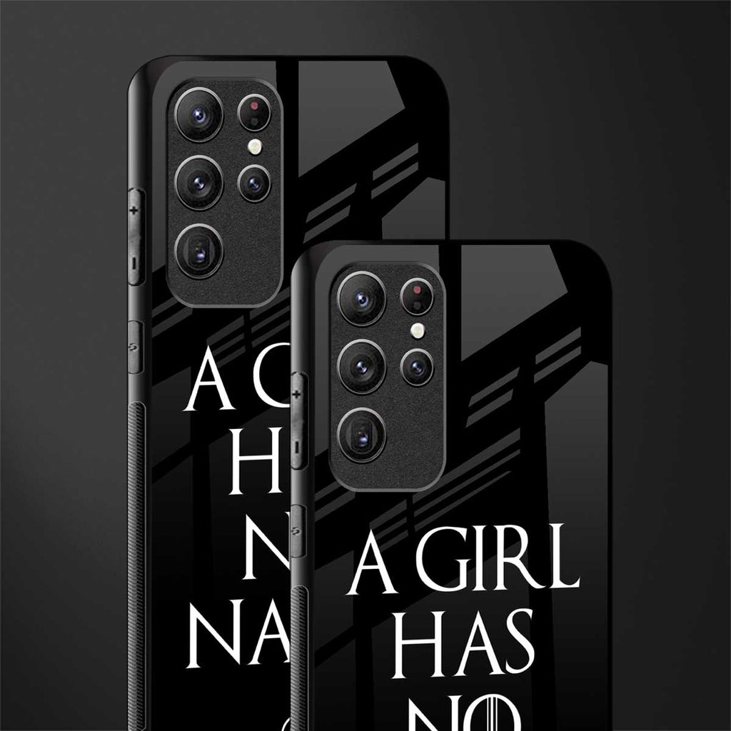 arya stark glass case for samsung galaxy s22 ultra 5g image-2