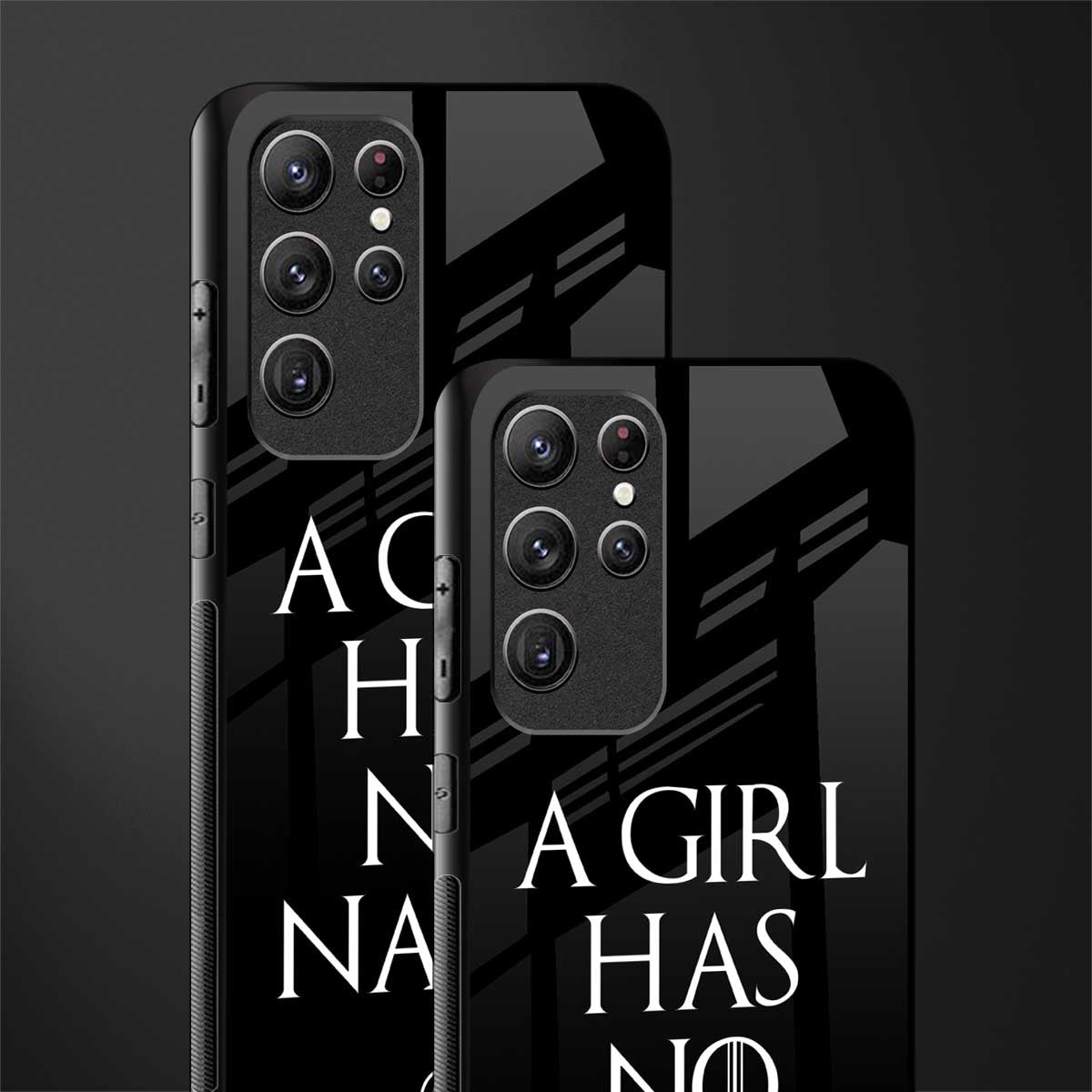 arya stark glass case for samsung galaxy s21 ultra image-2