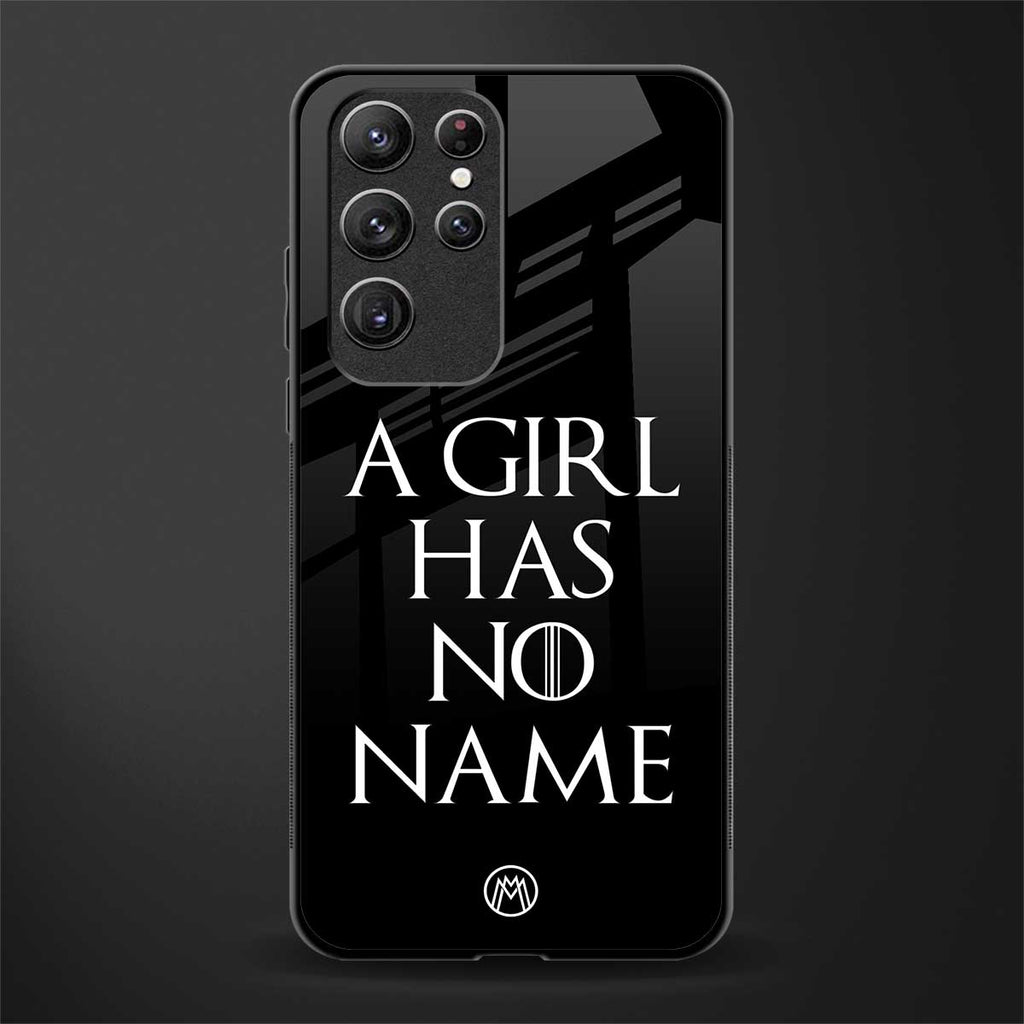 arya stark glass case for samsung galaxy s21 ultra image