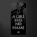 arya stark glass case for redmi note 9 image
