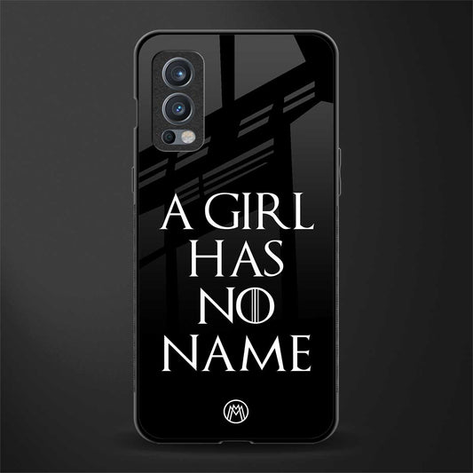 arya stark glass case for oneplus nord 2 5g image