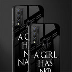 arya stark glass case for vivo y30 image-2