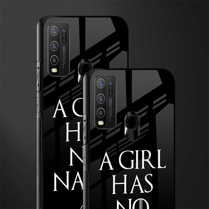 arya stark glass case for vivo y50 image-2