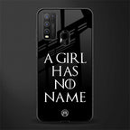 arya stark glass case for vivo y50 image