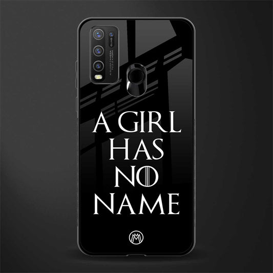 arya stark glass case for vivo y50 image