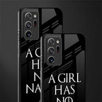 arya stark glass case for samsung galaxy note 20 ultra 5g image-2
