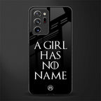 arya stark glass case for samsung galaxy note 20 ultra 5g image