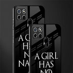 arya stark glass case for realme narzo 30a image-2
