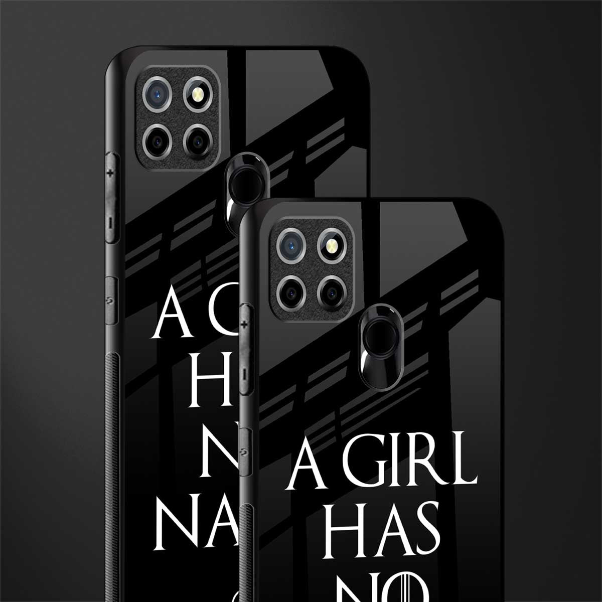 arya stark glass case for realme narzo 30a image-2