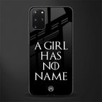 arya stark glass case for samsung galaxy s20 plus image