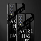 arya stark glass case for vivo y20 image-2
