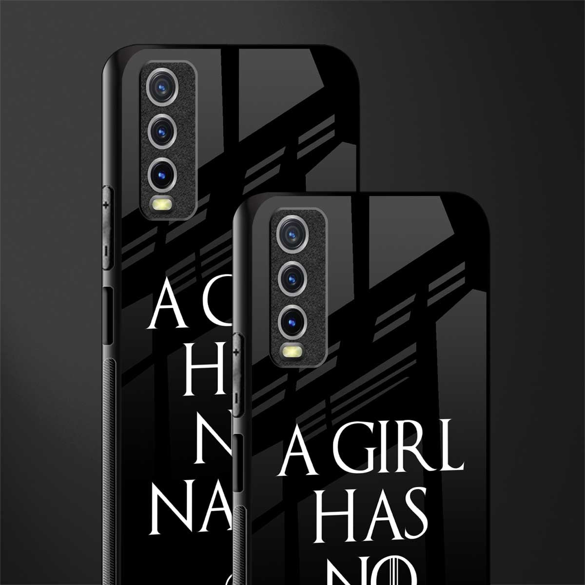 arya stark glass case for vivo y12s image-2
