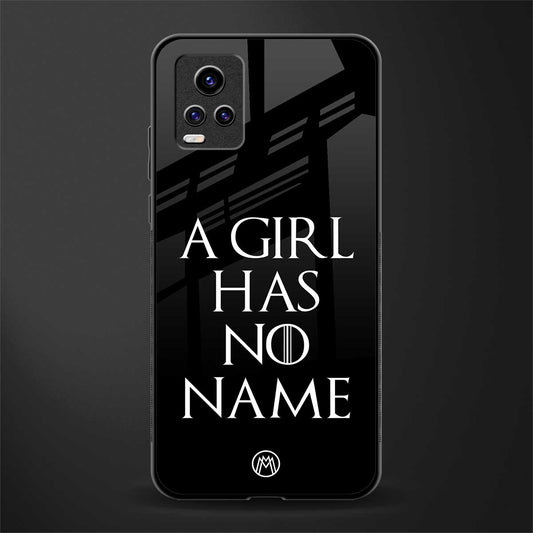 arya stark glass case for vivo v20 image