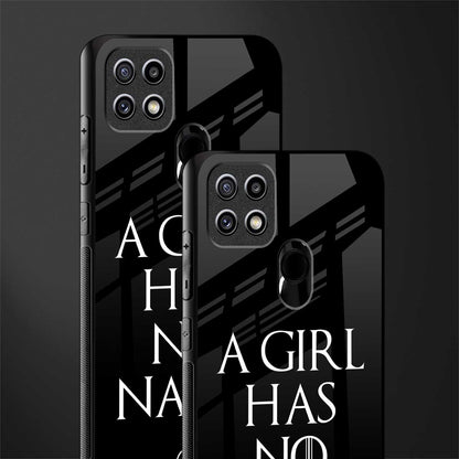 arya stark glass case for oppo a15s image-2