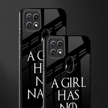 arya stark glass case for oppo a15 image-2