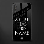 arya stark glass case for redmi 9i image
