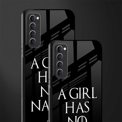 arya stark glass case for oppo reno 4 pro image-2