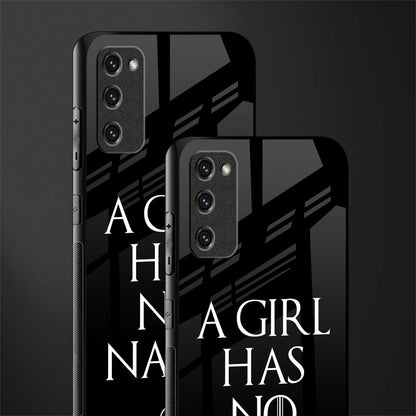arya stark glass case for samsung galaxy s20 fe image-2