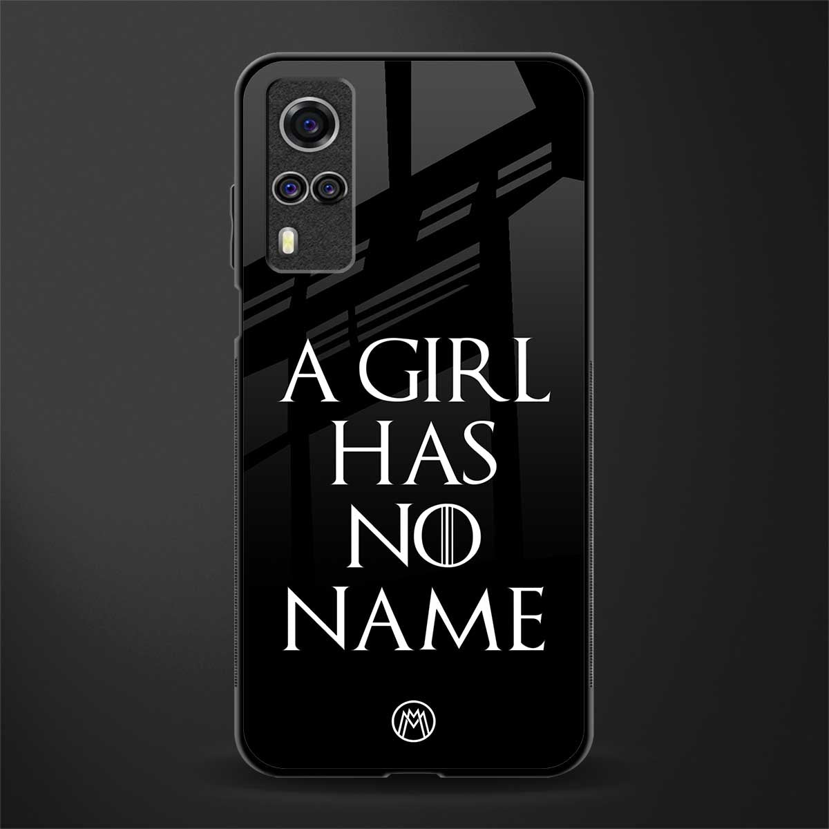 arya stark glass case for vivo y53s image