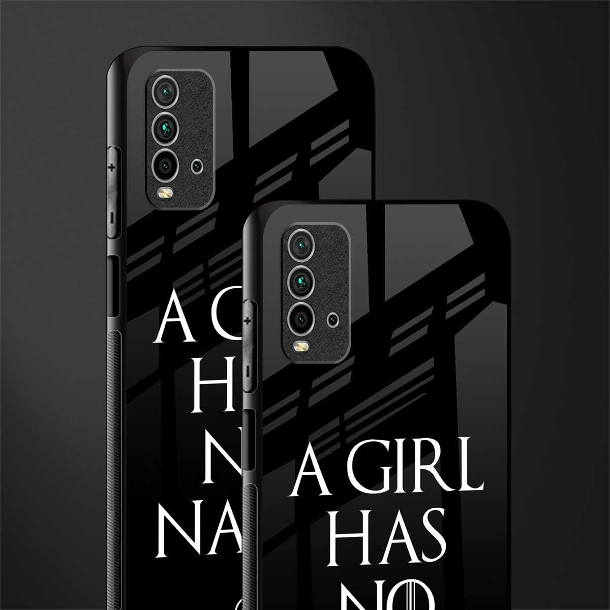 arya stark glass case for redmi 9 power image-2