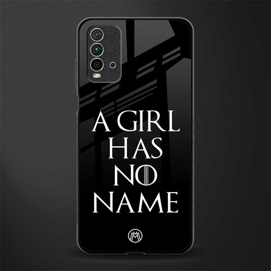 arya stark glass case for redmi 9 power image