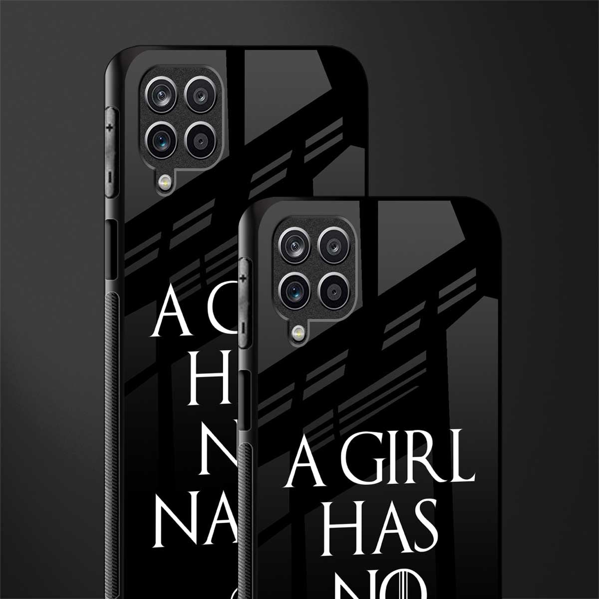 arya stark glass case for samsung galaxy m12 image-2