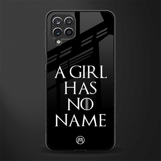 arya stark glass case for samsung galaxy m12 image