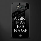 arya stark glass case for poco x3 pro image