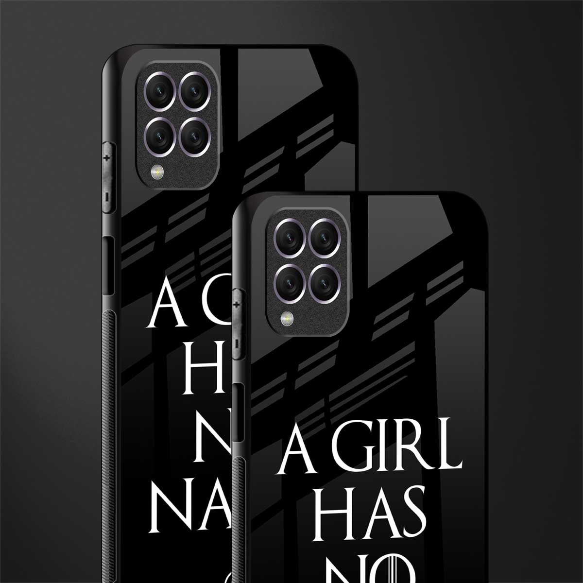 arya stark glass case for samsung galaxy f62 image-2