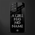 arya stark glass case for samsung galaxy a72 image