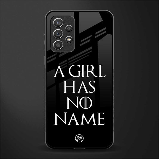 arya stark glass case for samsung galaxy a72 image