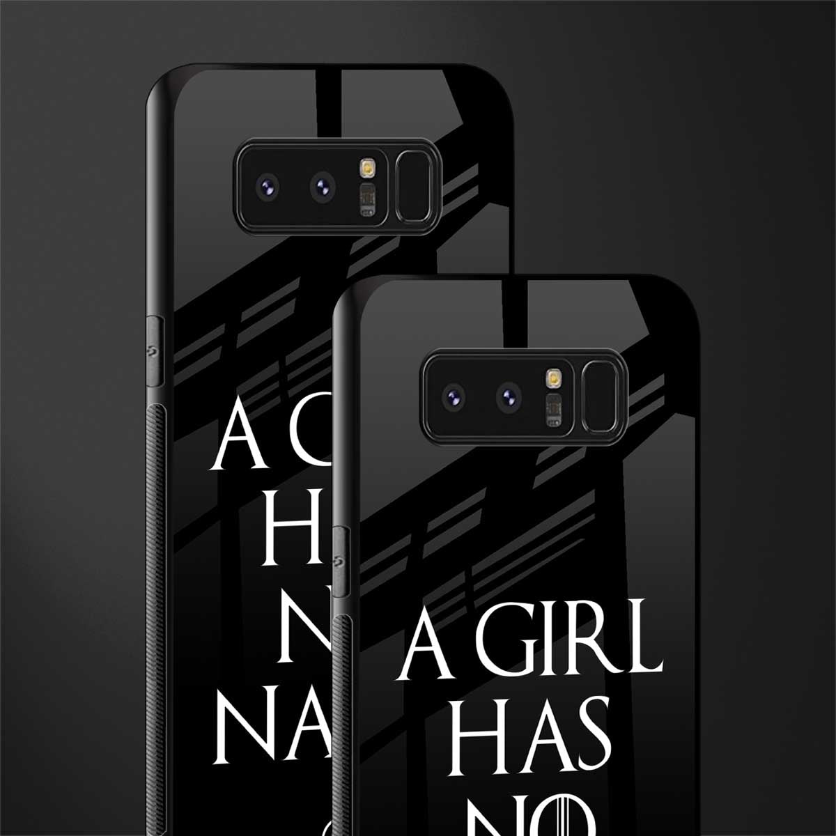 arya stark glass case for samsung galaxy note 8 image-2