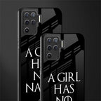 arya stark glass case for oppo f19 pro image-2