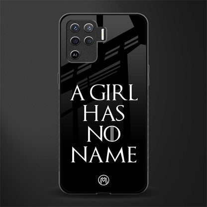 arya stark glass case for oppo f19 pro image