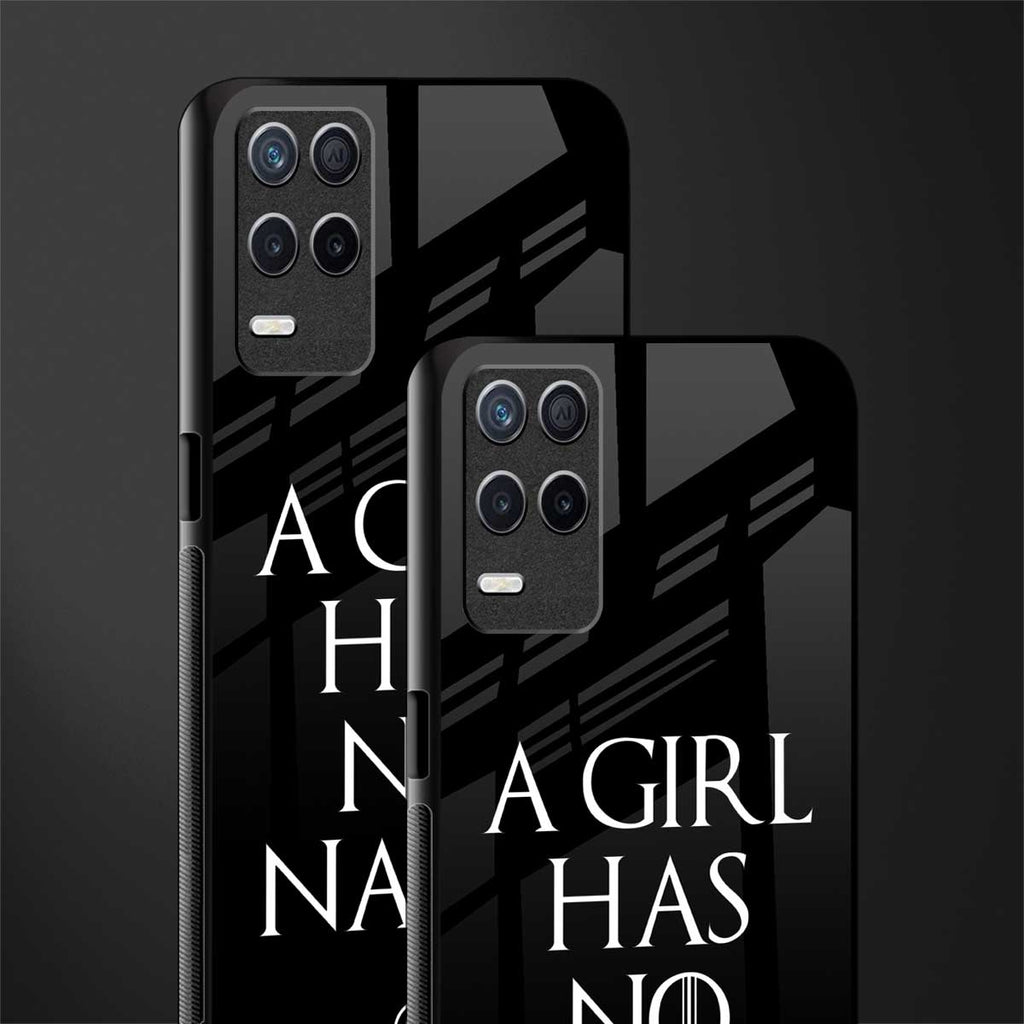 arya stark glass case for realme 8 5g image-2
