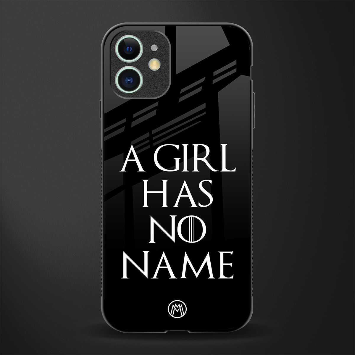 arya stark glass case for iphone 12 image