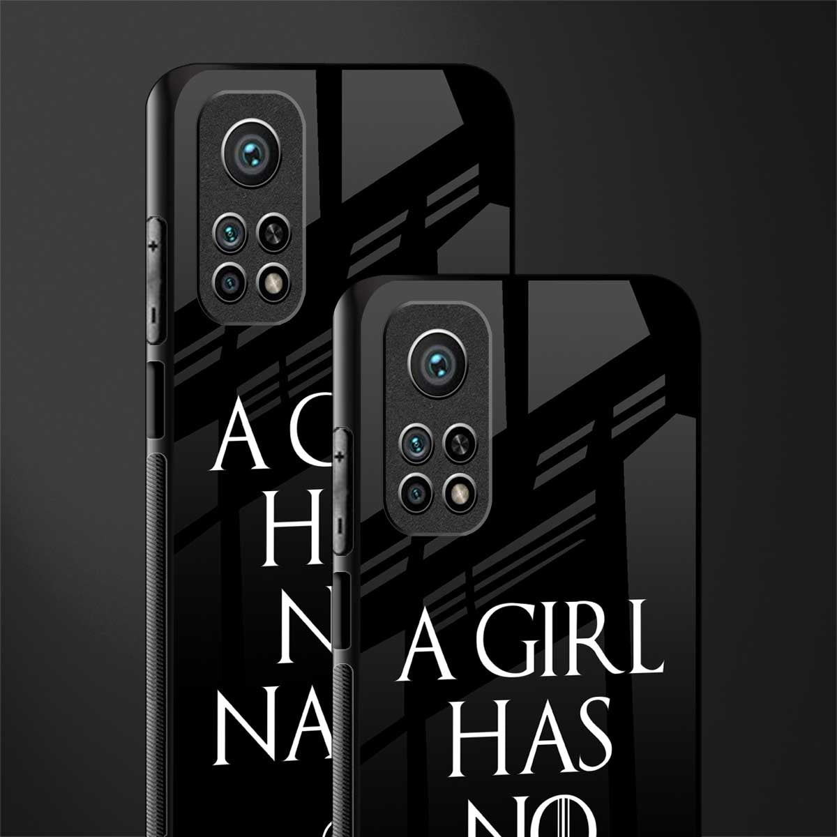 arya stark glass case for mi 10t pro image-2