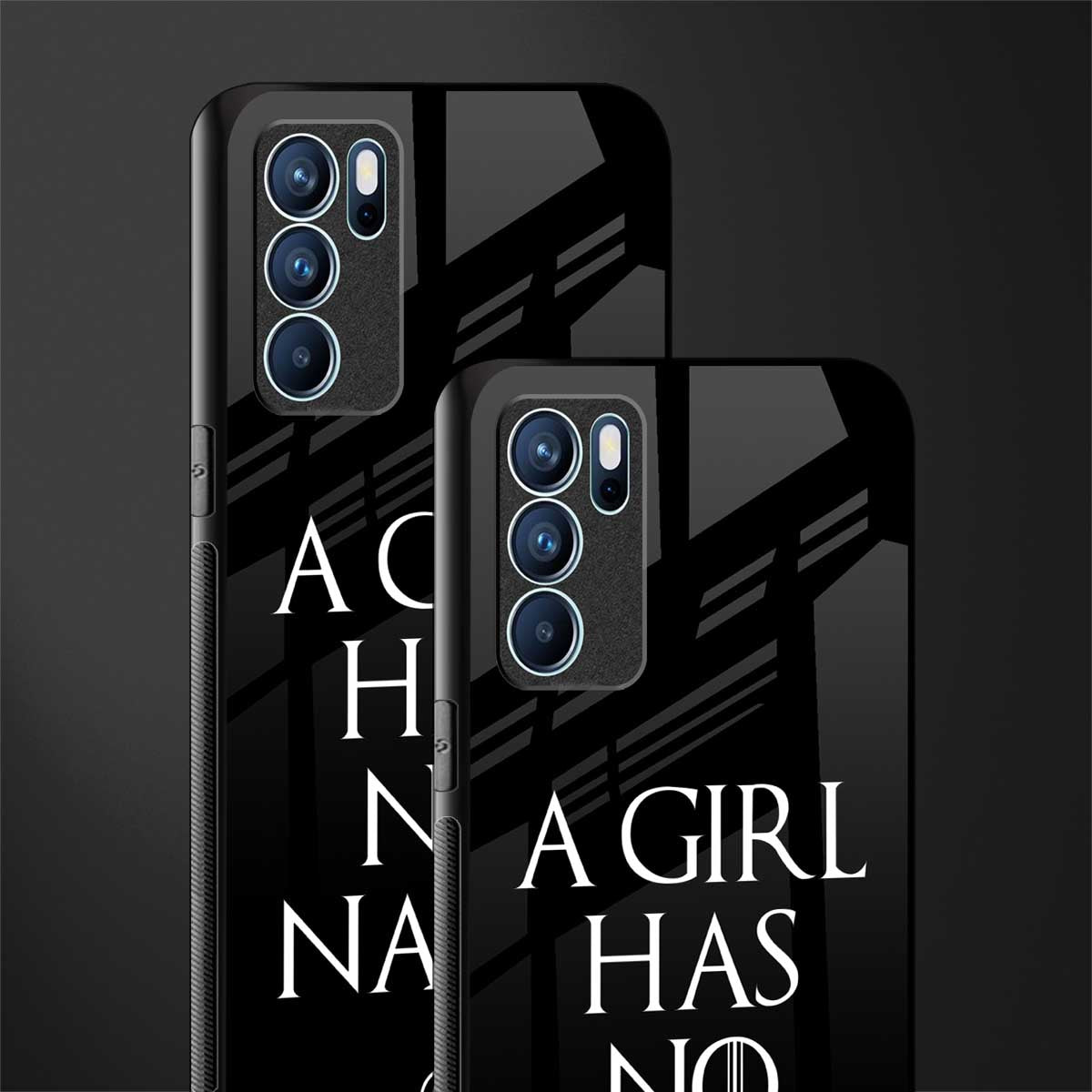 arya stark glass case for oppo reno6 5g image-2
