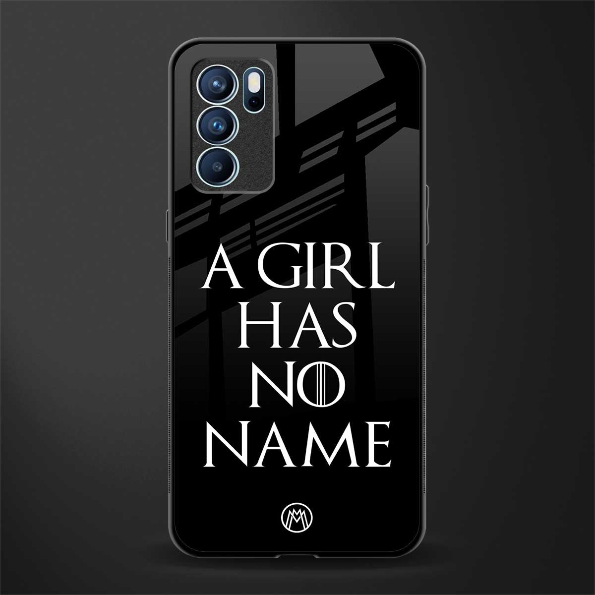 arya stark glass case for oppo reno6 5g image