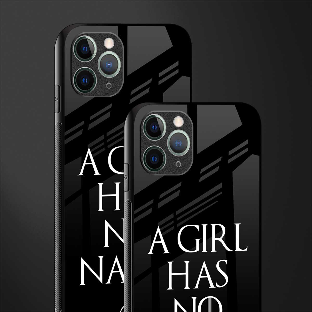 arya stark glass case for iphone 11 pro image-2