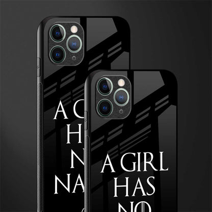 arya stark glass case for iphone 11 pro image-2