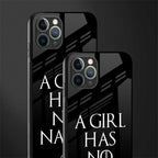 arya stark glass case for iphone 11 pro max image-2