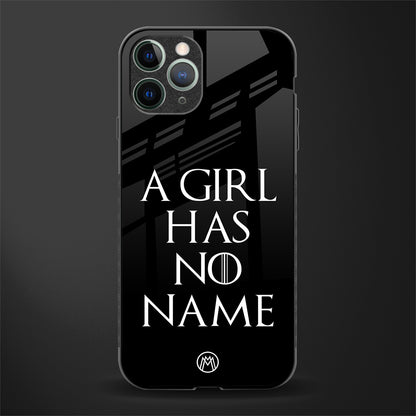 arya stark glass case for iphone 11 pro image