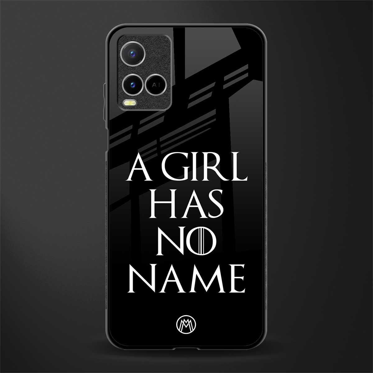 arya stark glass case for vivo y21s image