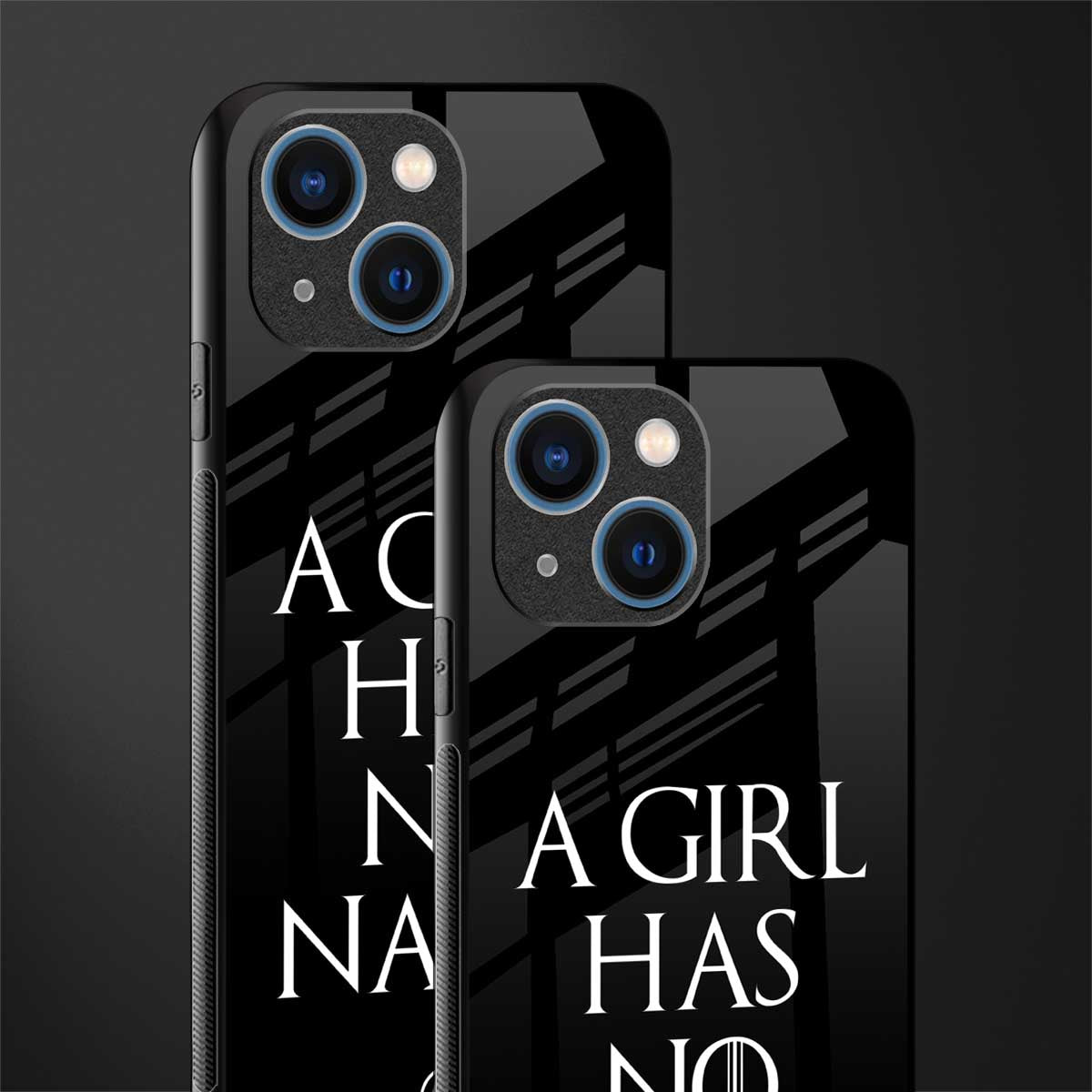 arya stark glass case for iphone 13 mini image-2