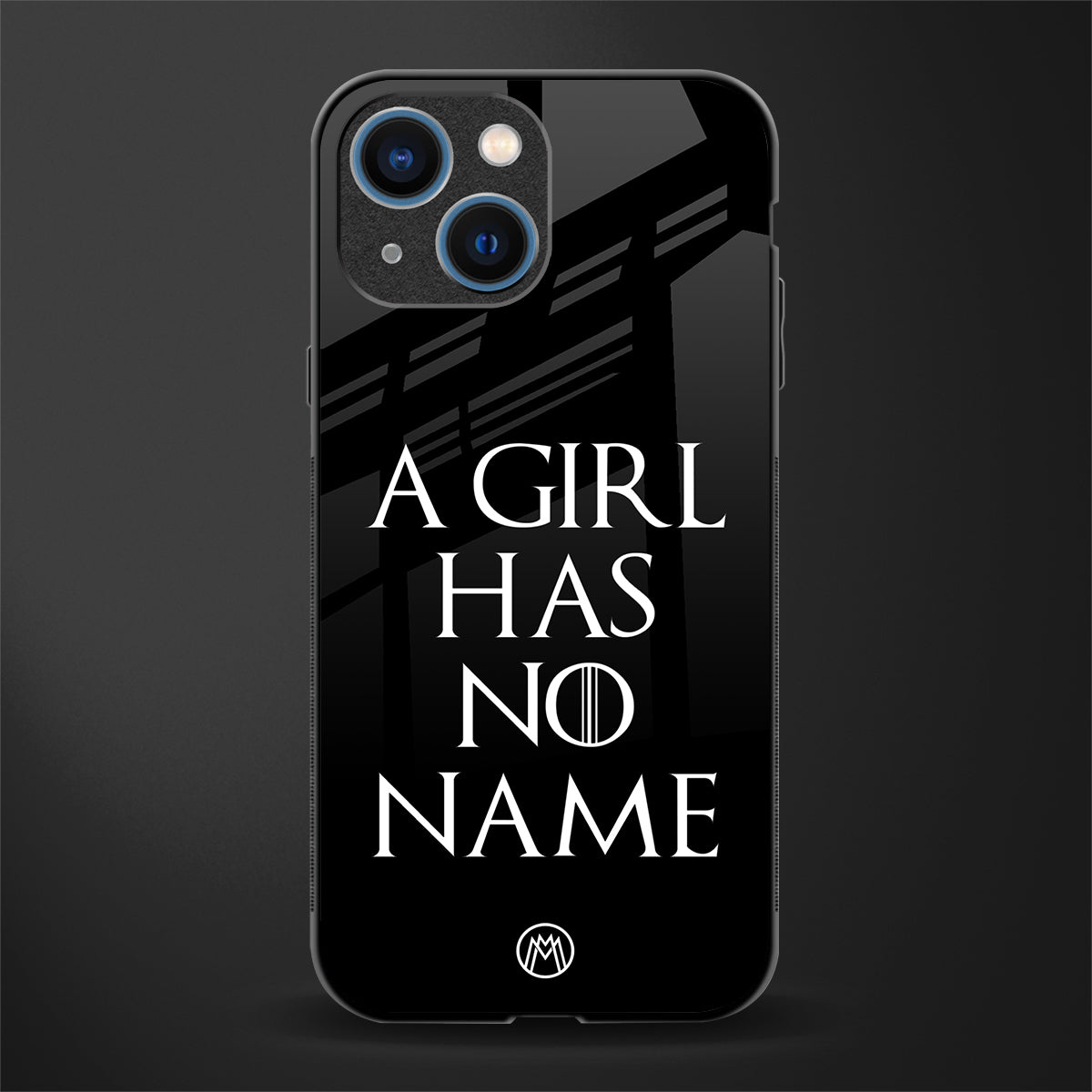 arya stark glass case for iphone 13 mini image