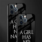 arya stark glass case for iphone 12 pro image-2