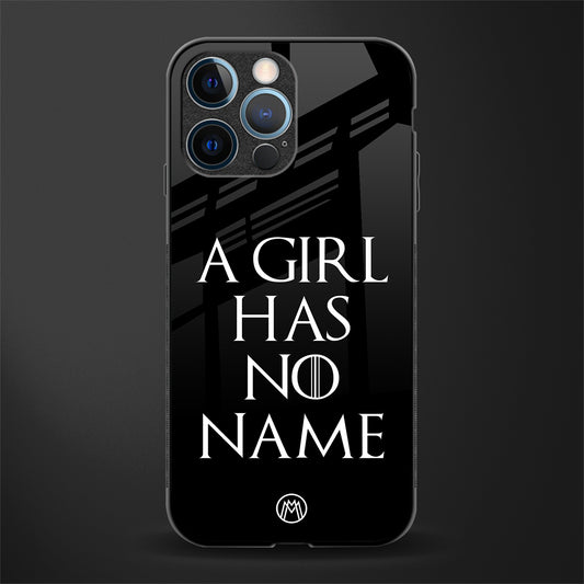 arya stark glass case for iphone 12 pro image